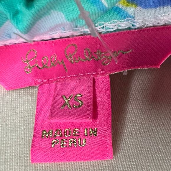 Lilly Pulitzer Jia Tank Top XS Pink It was All A Dream Floral Preppy Resort - Picture 10 of 14